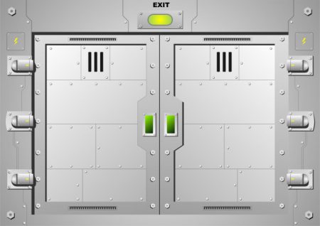 Steklena notranja vrata