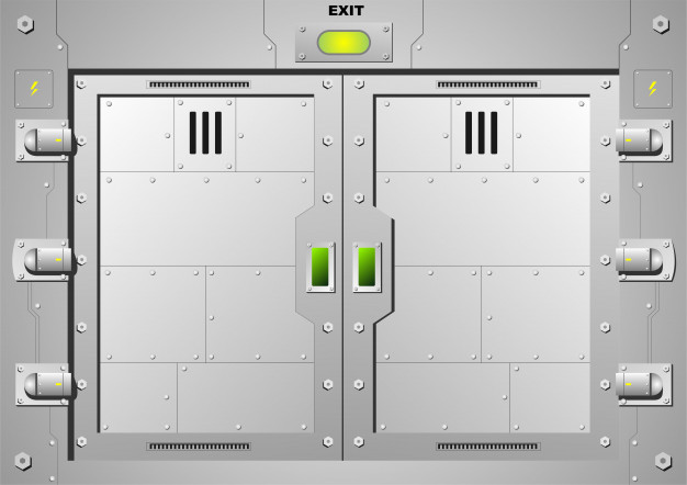 Steklena notranja vrata